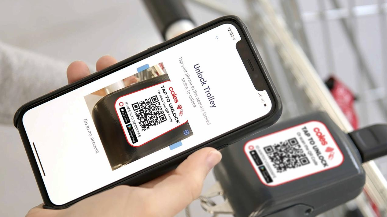 Shopping Trolley QR Code